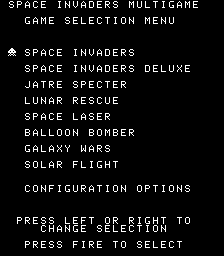 Selection Menu